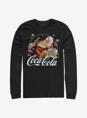 Coca-Cola Santa Long-Sleeve T-Shirt