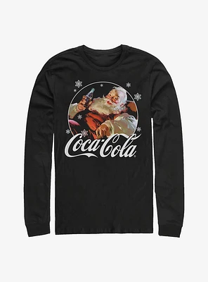 Coca-Cola Santa Long-Sleeve T-Shirt