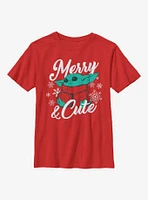 Star Wars The Mandalorian Child Merry And Cute Youth T-Shirt