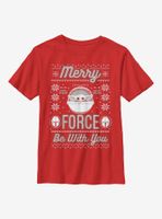 Star Wars The Mandalorian Child Merry Force Youth T-Shirt