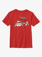Star Wars The Mandalorian Child With Me Youth T-Shirt