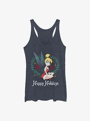 Disney Tinker Bell Holidays Womens Tank Top