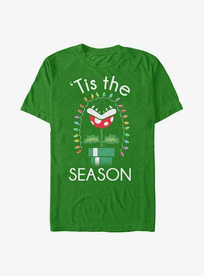 Super Mario Xmas Piranha T-Shirt