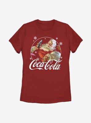 Coca-Cola Santa Womens T-Shirt