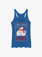 Coca-Cola Christmas Calls For Coke Pattern Womens Tank Top