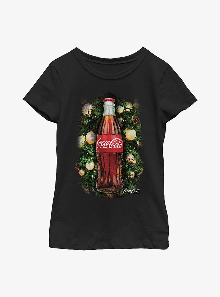 Coca-Cola Christmas Blessings Youth Girls T-Shirt