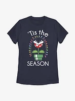 Super Mario Xmas Piranha Womens T-Shirt