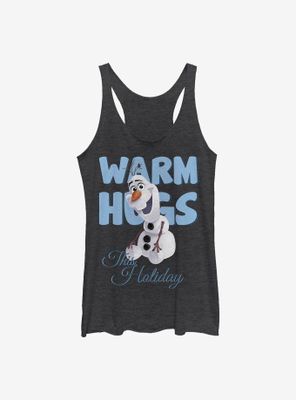 Disney Frozen Olaf Warm Hugs Holiday Womens Tank Top