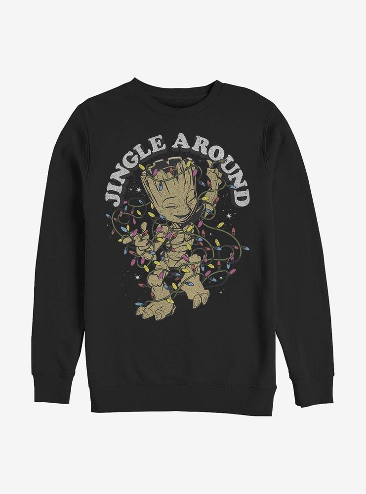 Marvel Guardians Of The Galaxy Jingle Groot Sweatshirt