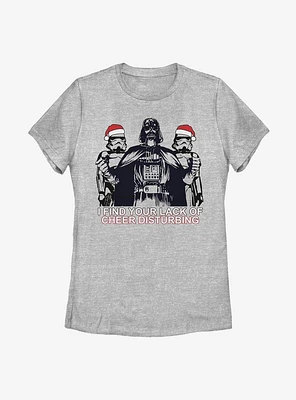 Star Wars Lack Of Cheer Disturbing Womens T-Shirt