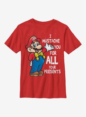 Super Mario All Presents Youth T-Shirt