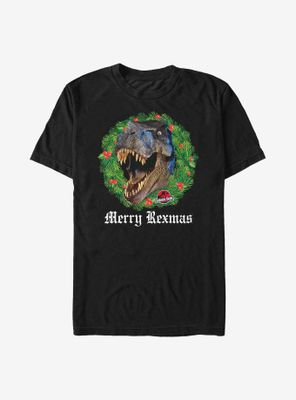Jurassic Park Rexmas Christmas T-Shirt