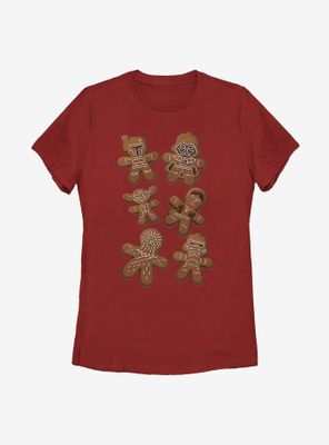 Star Wars Gingerbread Womens T-Shirt