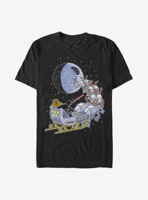 Star Wars Vader Sleigh T-Shirt