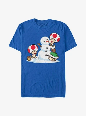 Super Mario Frosty Toad Christmas T-Shirt