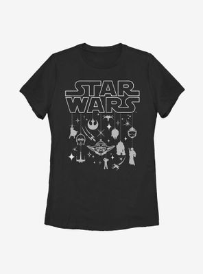 Star Wars Holiday Womens T-Shirt