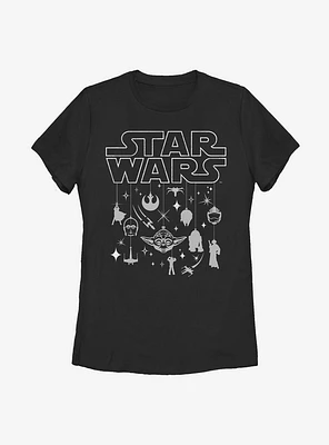 Star Wars Holiday Womens T-Shirt