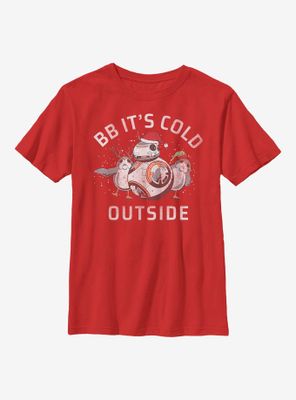 Star Wars Episode VIII: The Last Jedi BB-8 Festive Cold Youth T-Shirt