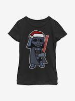 Star Wars Darth Santa Youth Girls T-Shirt