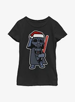 Star Wars Darth Santa Youth Girls T-Shirt