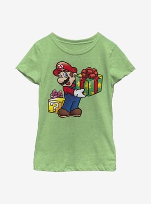 Super Mario Christmas Gifts Youth Girls T-Shirt