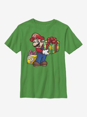 Super Mario Christmas Gifts Youth T-Shirt