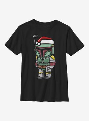 Star Wars Boba Santa Youth T-Shirt