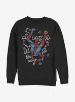 Marvel Spider- Man Jingle All The Way Sweatshirt