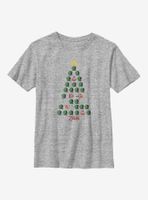 Nintendo The Legend Of Zelda Christmas Tree Youth T-Shirt