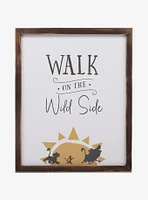 Disney The Lion King Walk On The Wild Side Framed Wood Wall Decor