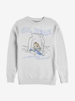 Disney Alice Wonderland Dear Tears Sweatshirt