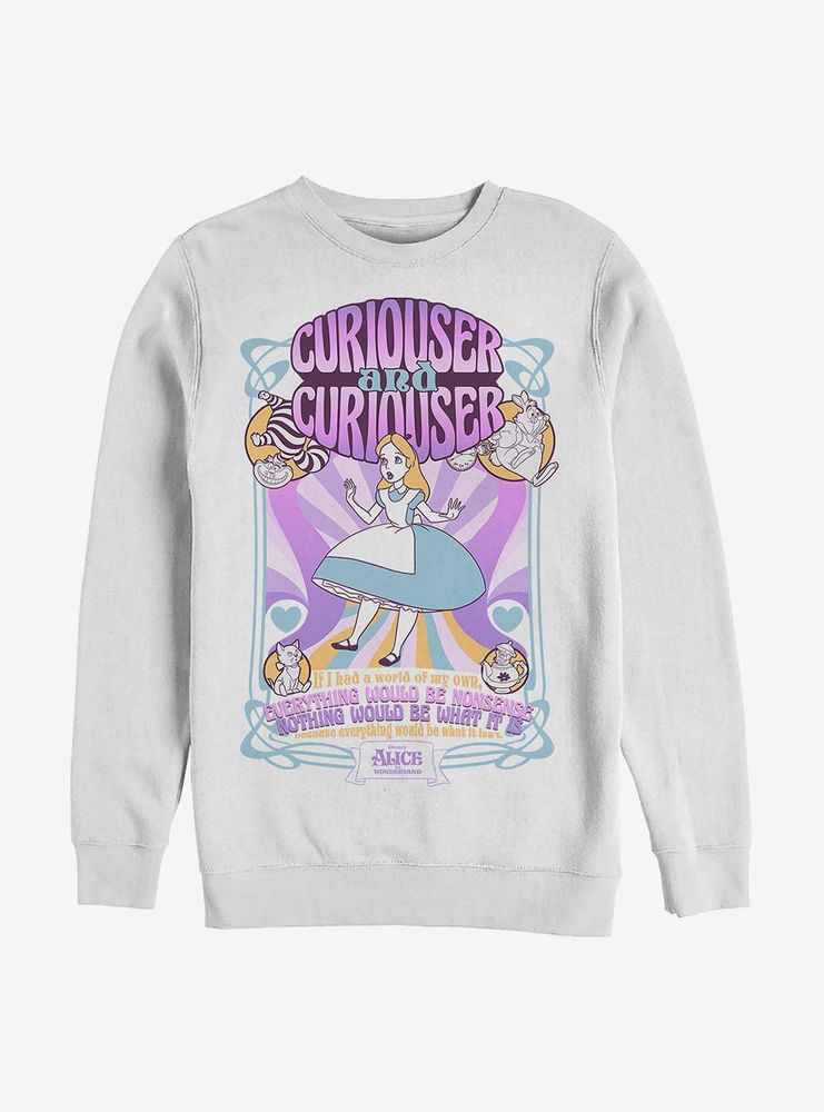 Disney Alice Wonderland Nouveau Sweatshirt