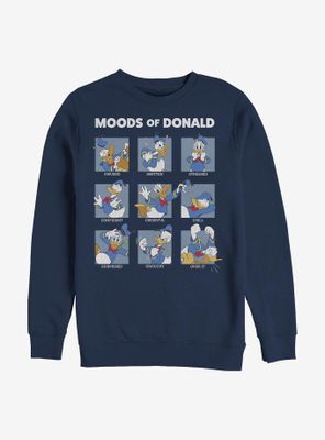 Disney Donald Duck Moods Sweatshirt