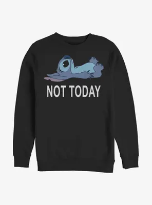 Disney Lilo And Stitch Not Today Sweatshirt