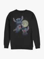 Disney Lilo And Stitch Three Moon Sweatshirt