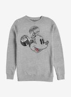 Disney Mickey Mouse Comic Sweatshirt