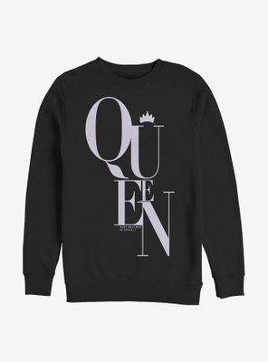 Disney Snow White Evil Queen Script Sweatshirt