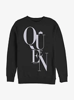 Disney Snow White Evil Queen Script Sweatshirt