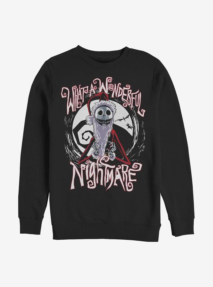 Disney Nightmare Before Christmas Santa Jack Sweatshirt