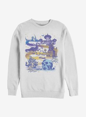 Disney Villains Map Sweatshirt