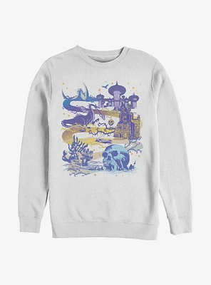 Disney Villains Map Sweatshirt