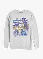 Disney Villains Map Sweatshirt