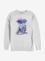 Disney Winnie The Pooh Watercolor Eeyore Sweatshirt