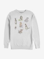 Disney Winnie The Pooh Poster Sweatshirt