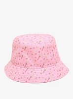Sailor Moon Pink Icons Bucket Hat