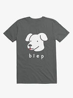 Blep Dog Asphalt Grey T-Shirt