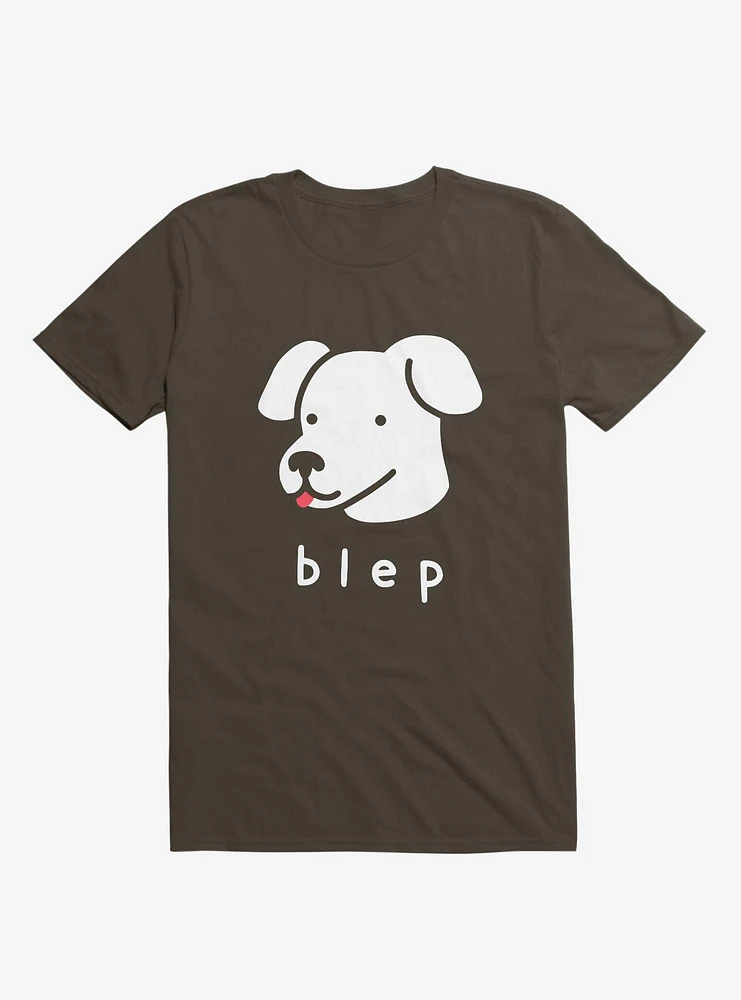 Blep Dog Brown T-Shirt