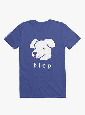 Blep Dog Royal Blue T-Shirt