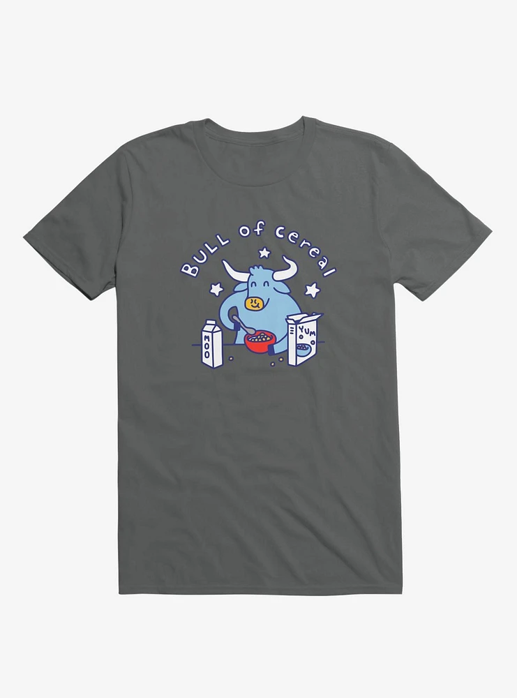 Bull Of Cereal Asphalt Grey T-Shirt