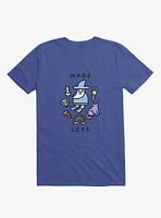 Mage Life Wizard Royal Blue T-Shirt